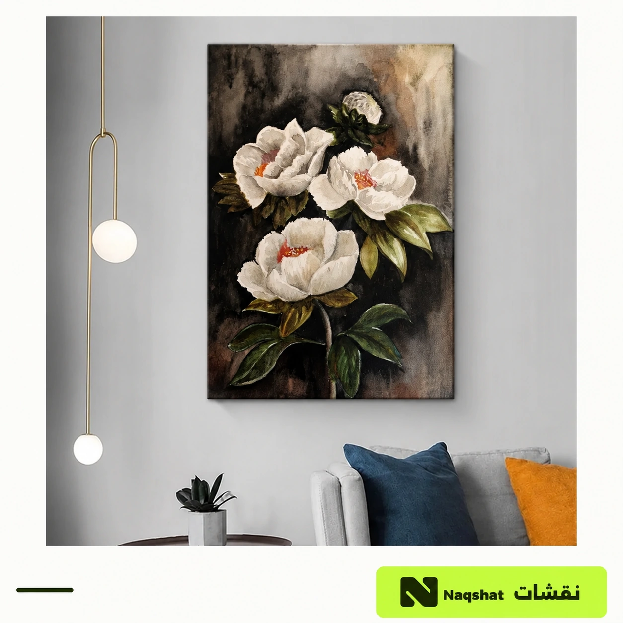 Floral Canvas Wall Art