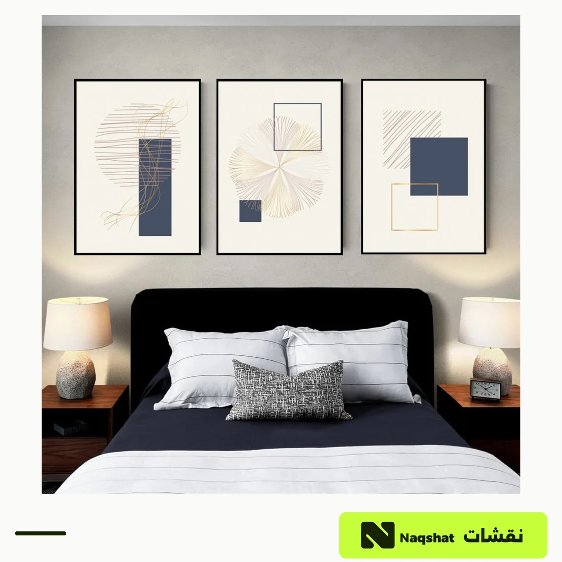 Modern 3-Piece Canvas Wall Art Set