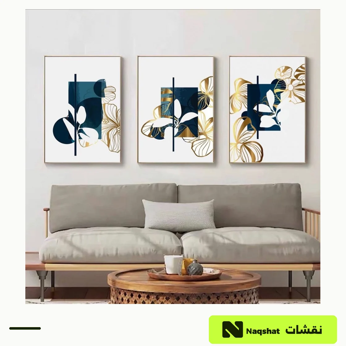 Modern 3-Piece Canvas Wall Art Set