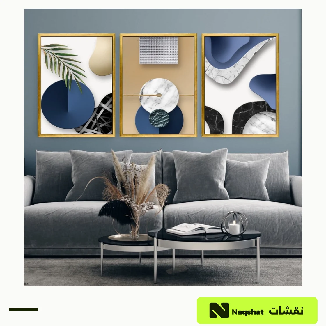 Modern 3-Piece Canvas Wall Art Set