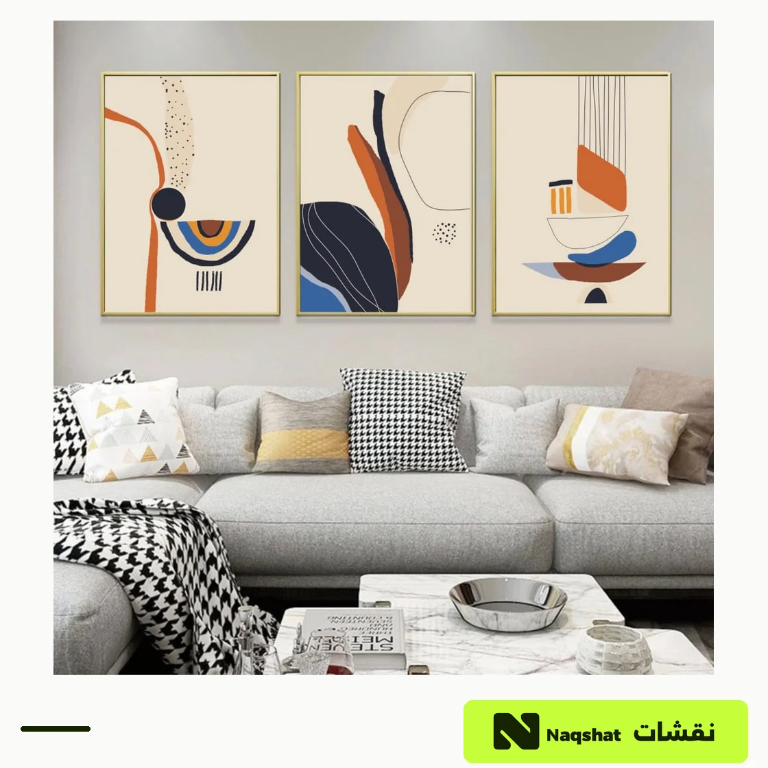 Bohemian 3-Piece Canvas Wall Art Set