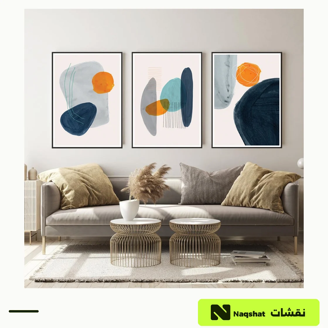 Modern 3-Piece Canvas Wall Art Set