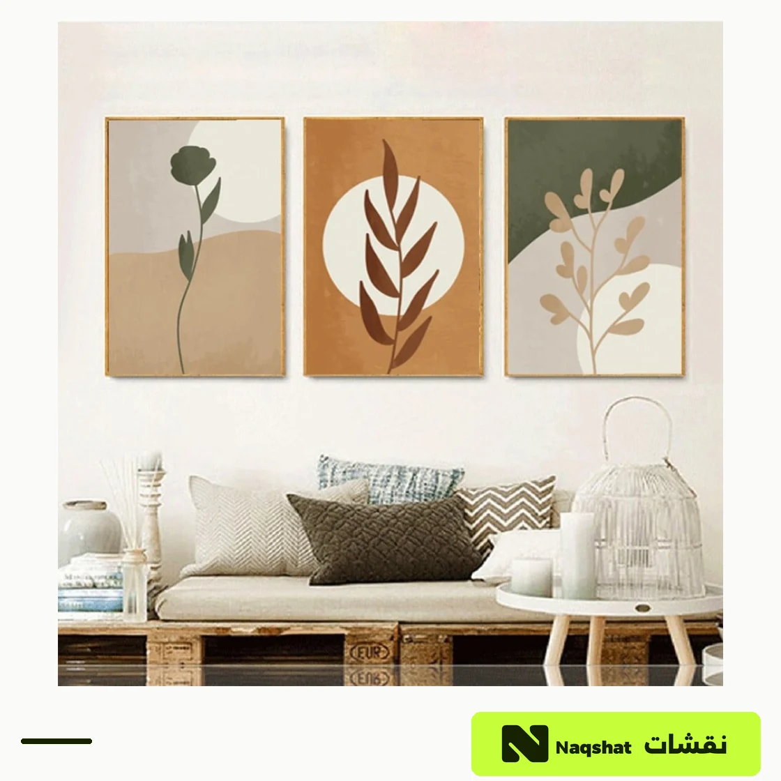 Modern 3-Piece Canvas Wall Art Set