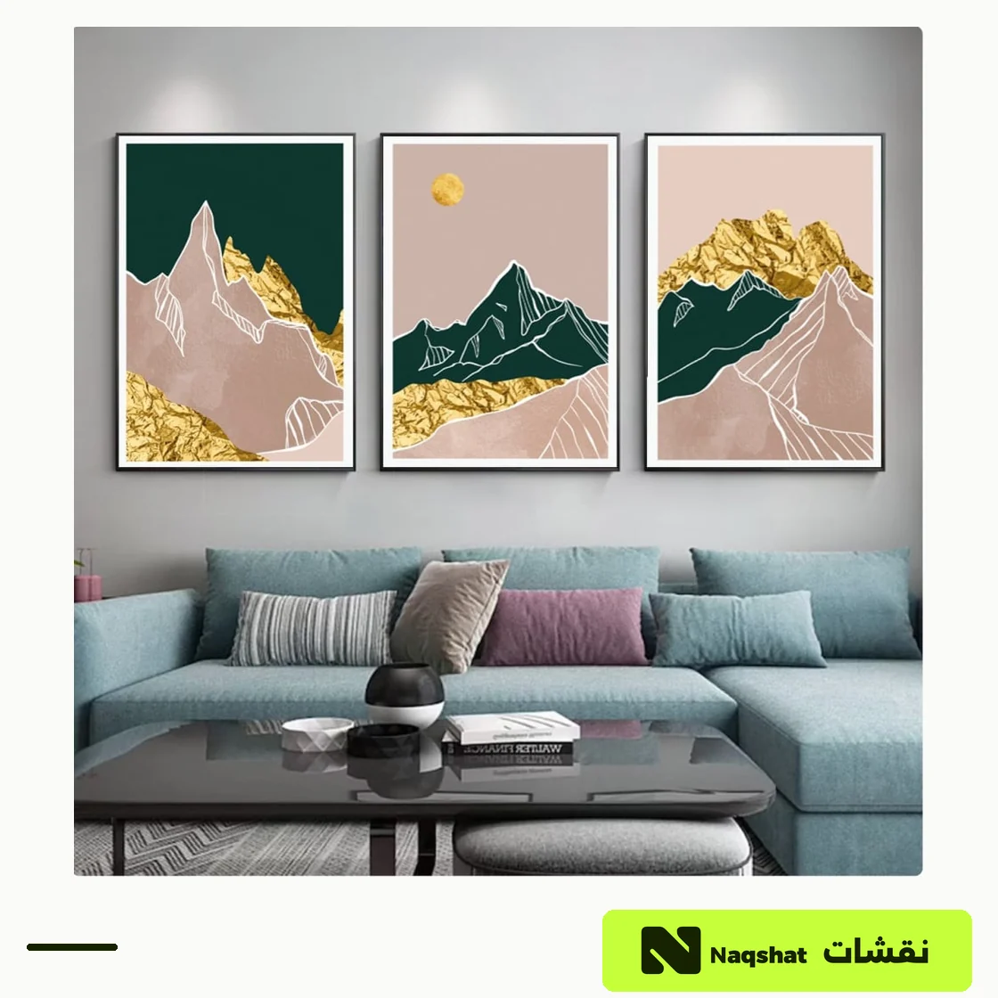 Modern 3-Piece Canvas Wall Art Set