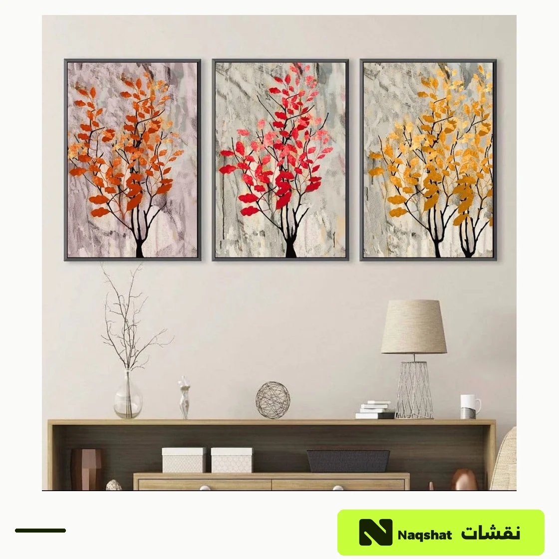 Modern 3-Piece Canvas Wall Art Set