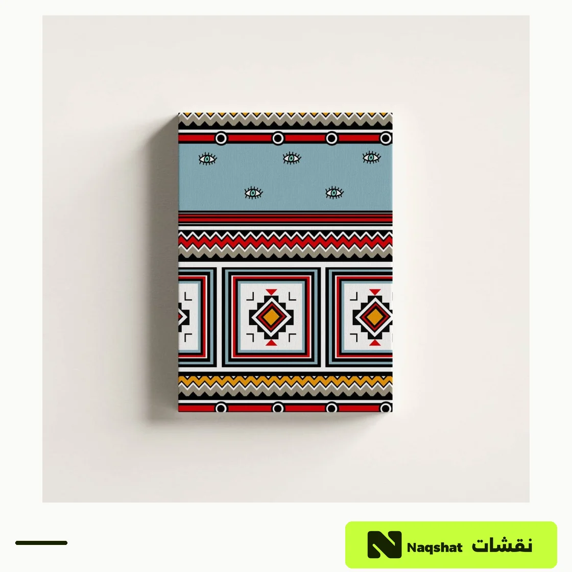 لوحة جدارية كانفس، قطعتين