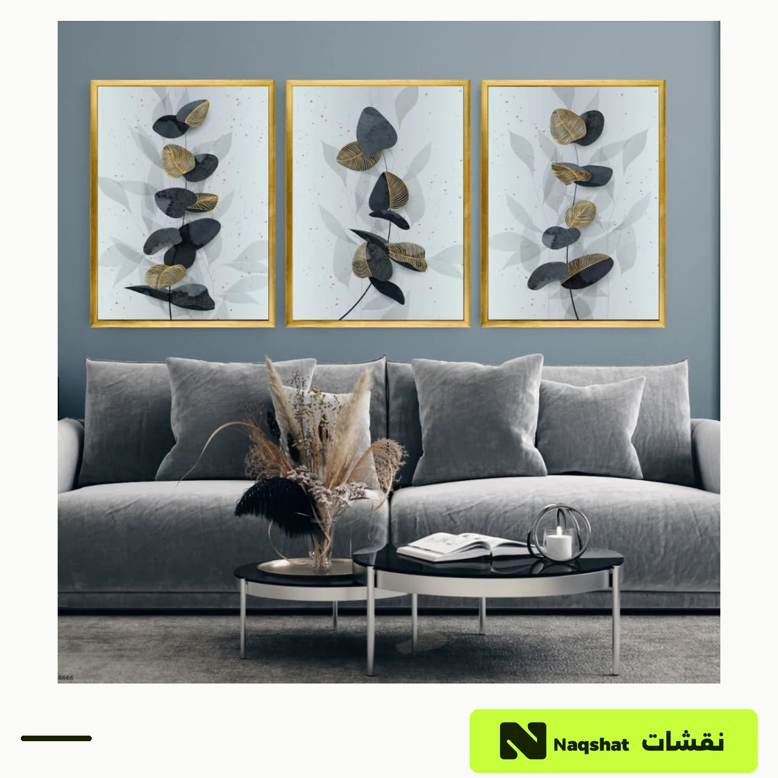Modern 3-Piece Canvas Wall Art Set