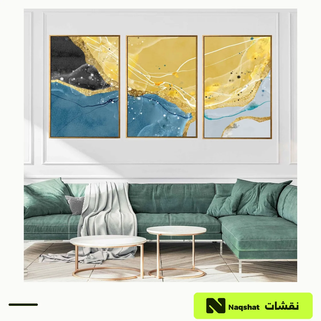 Modern 3-Piece Canvas Wall Art Set