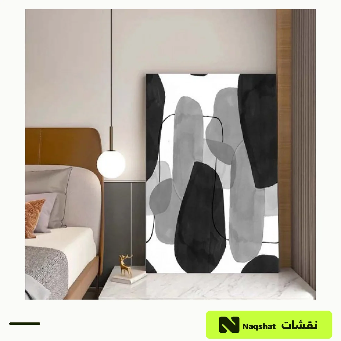 لوحة جدارية تجريدي مودرن